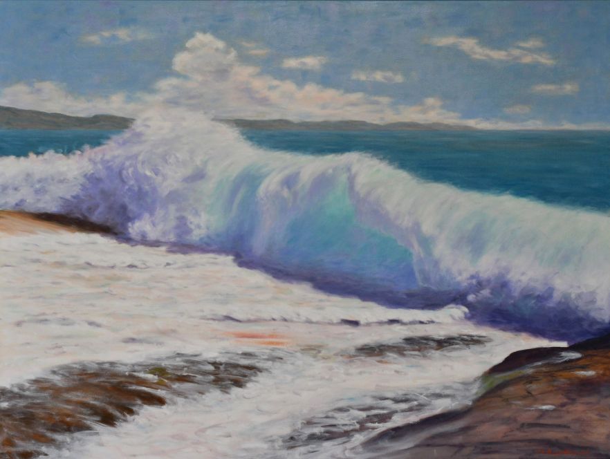 Closing down 76x102cm $3000